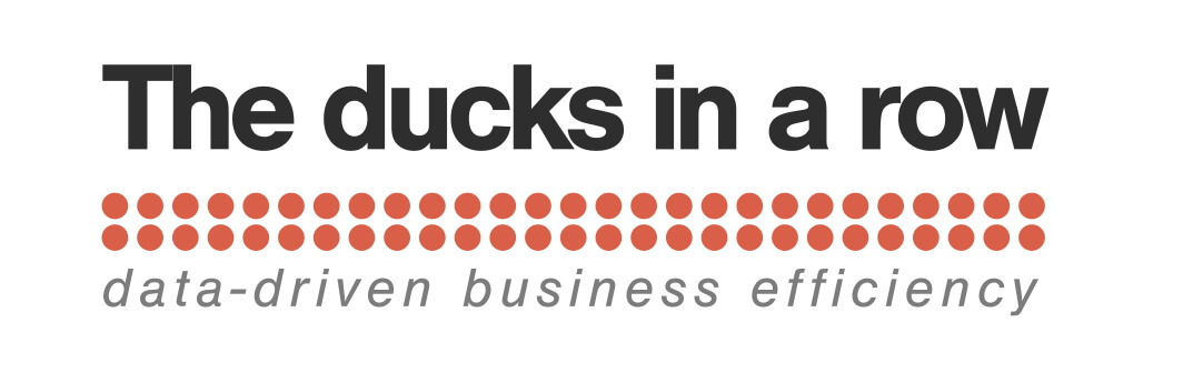 The ducks in a row